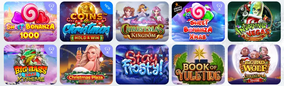 Tous les jeux Spin Mama Casino