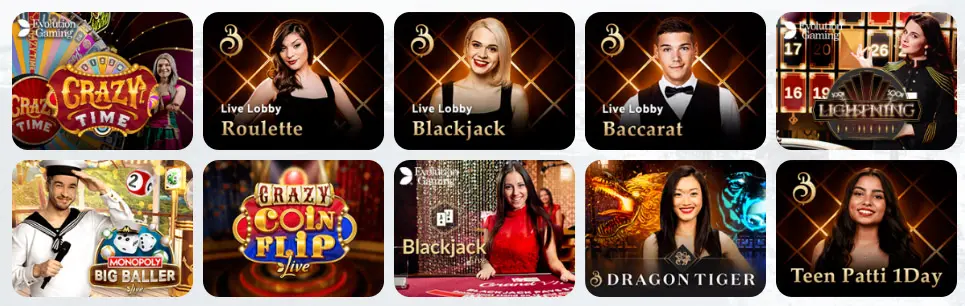 Jeux de casino en direct Spin Mama Casino