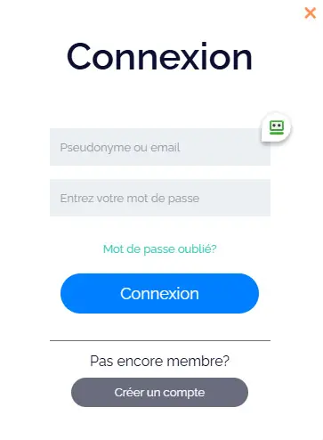 Connexion des membres du SPIN MAMA CASINO